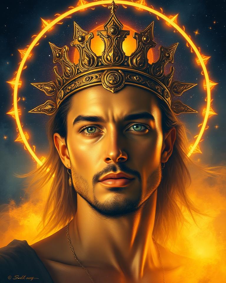 Portrait of Sol, the Solar Sage